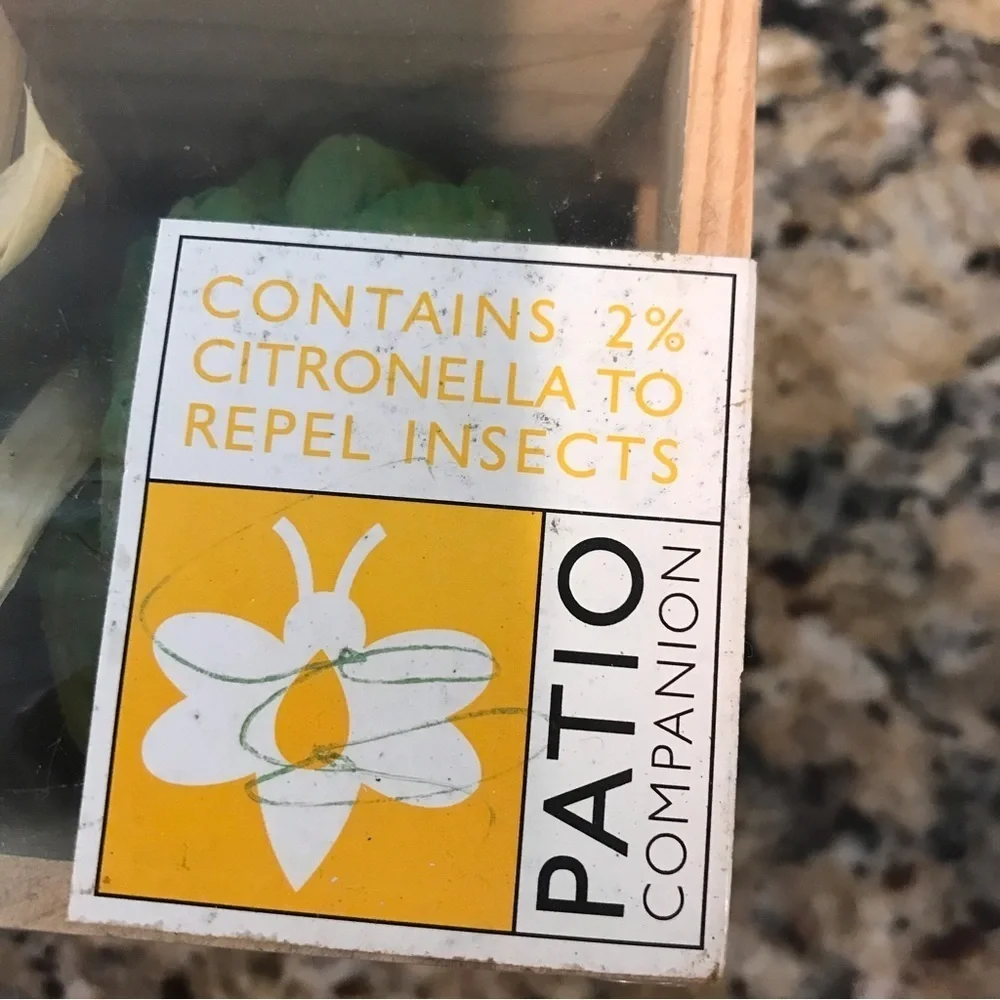 🦟Artichoke Citronella Candles